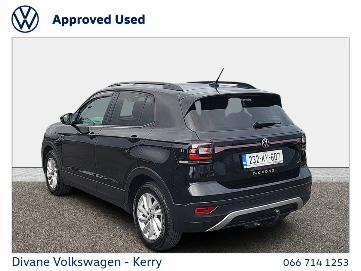 Volkswagen T-Cross SUV, Petrol, 2023, Black