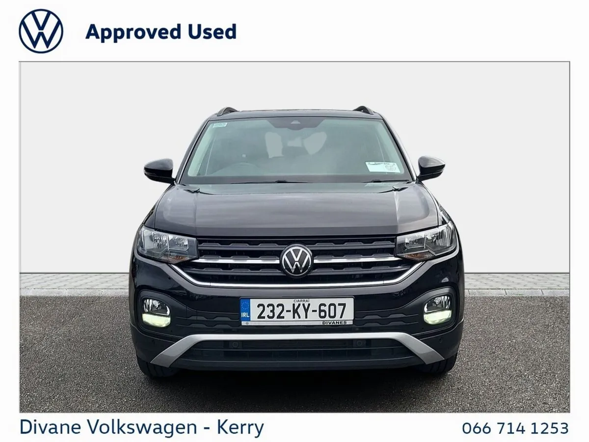 Volkswagen T-Cross SUV, Petrol, 2023, Black