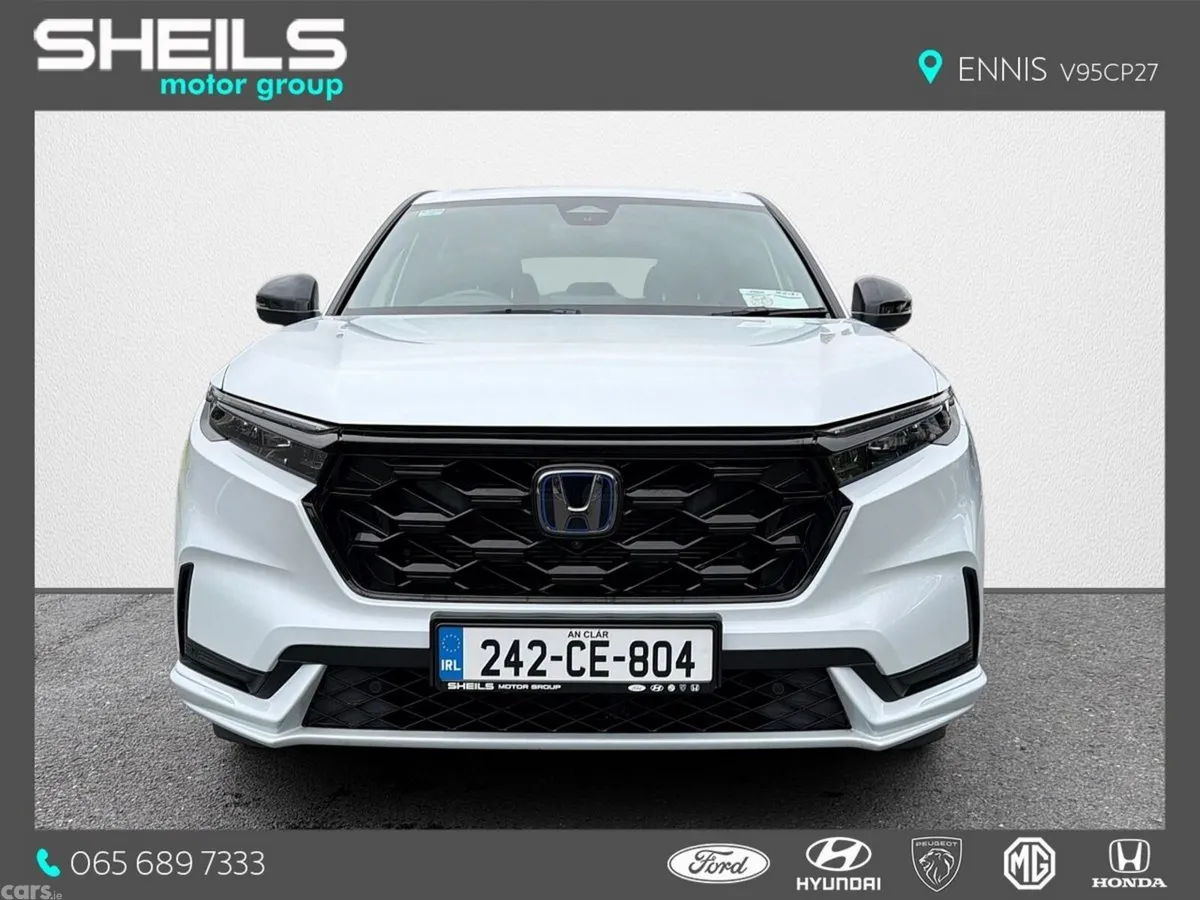 Honda CR-V SUV, Petrol Plug-in Hybrid, 2024, White