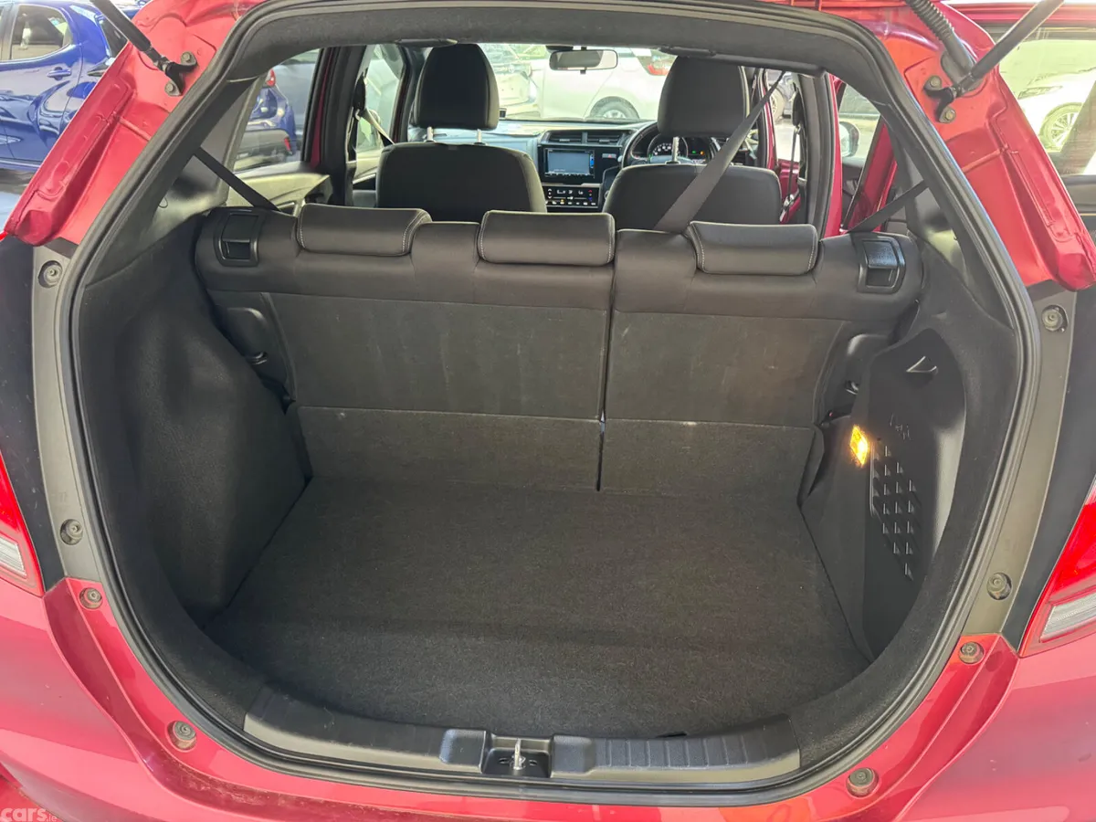Honda Fit Hatchback, Petrol Hybrid, 2017, Red