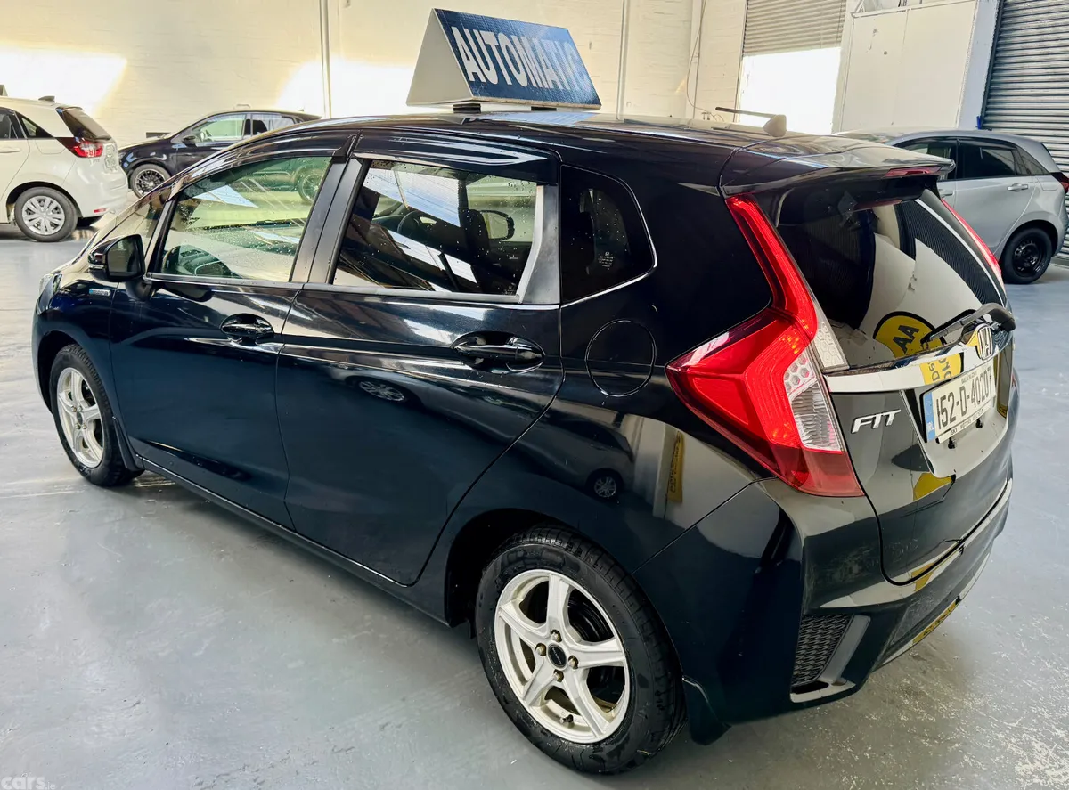 Honda Fit Hatchback, Petrol Hybrid, 2015, Black