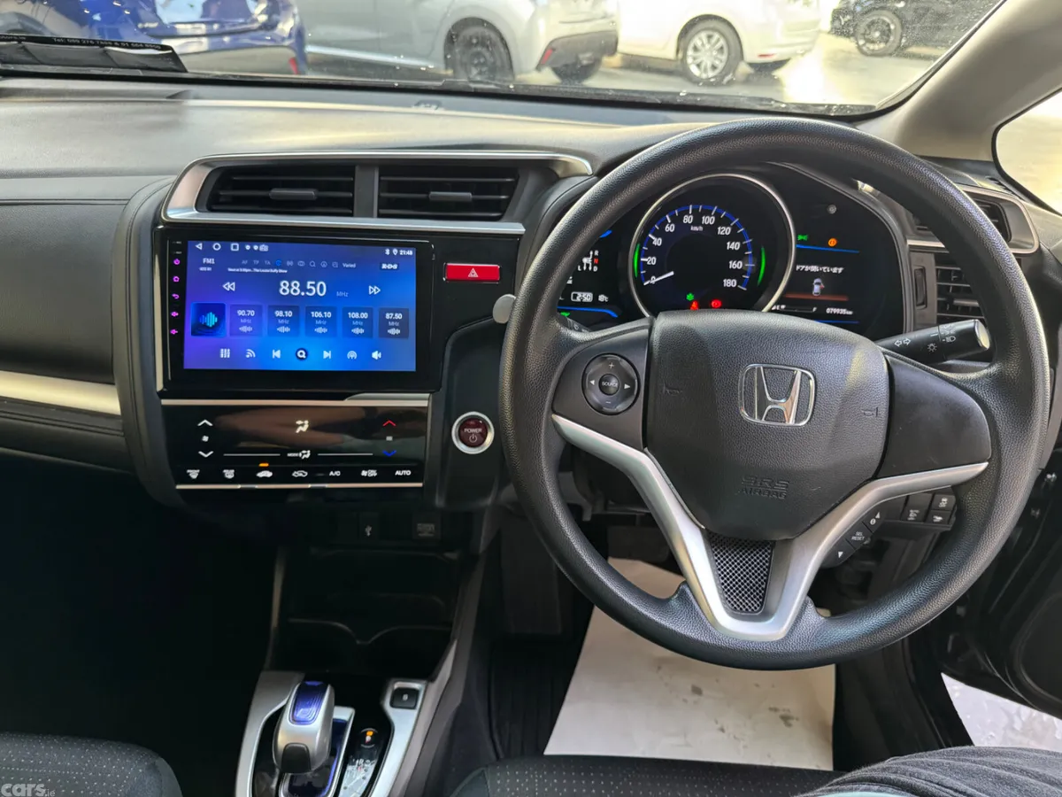 Honda Fit Hatchback, Petrol Hybrid, 2015, Black