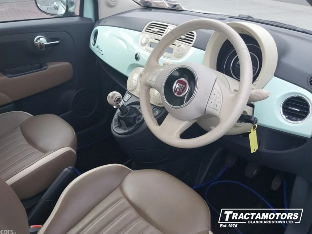 Fiat 500 Hatchback, Petrol, 2014, Green