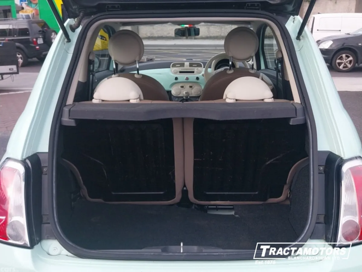 Fiat 500 Hatchback, Petrol, 2014, Green