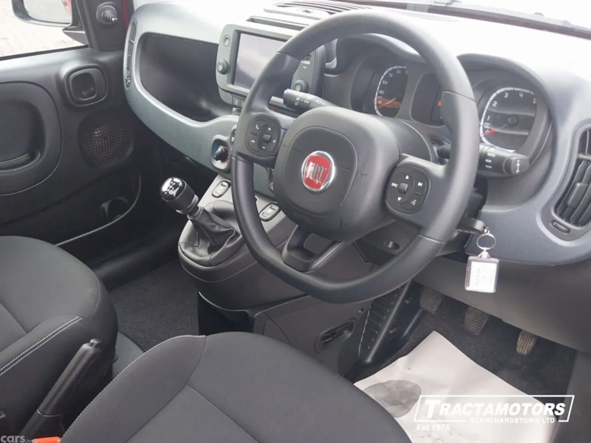Fiat Panda Hatchback, Petrol Hybrid, 2025, Red