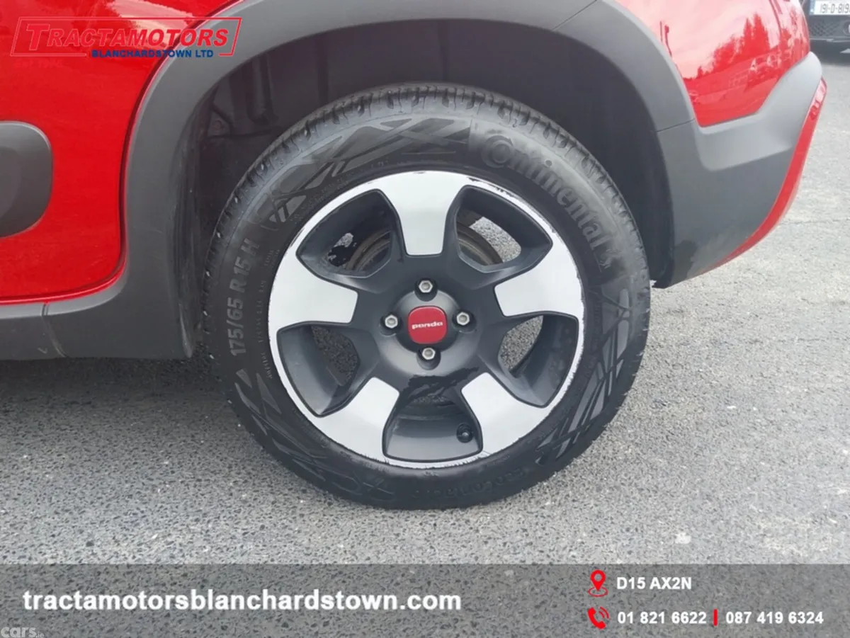 Fiat Panda Hatchback, Petrol Hybrid, 2025, Red