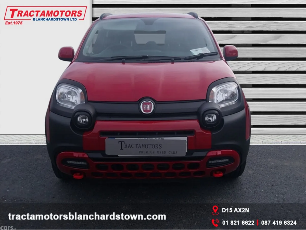 Fiat Panda Hatchback, Petrol Hybrid, 2025, Red