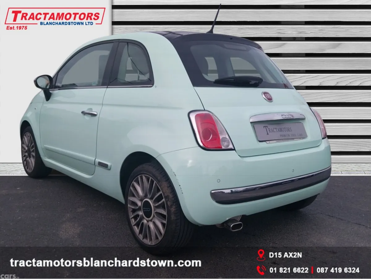 Fiat 500 Hatchback, Petrol, 2014, Green