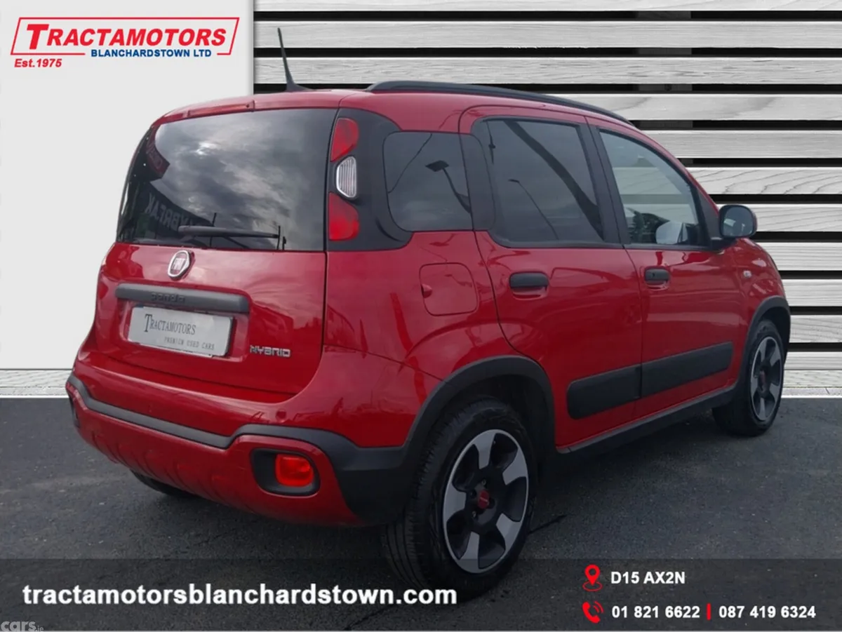 Fiat Panda Hatchback, Petrol Hybrid, 2025, Red
