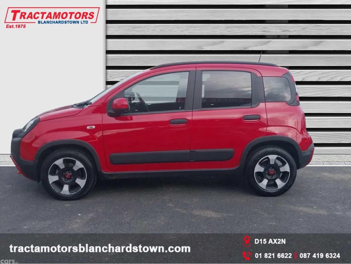 Fiat Panda Hatchback, Petrol Hybrid, 2025, Red