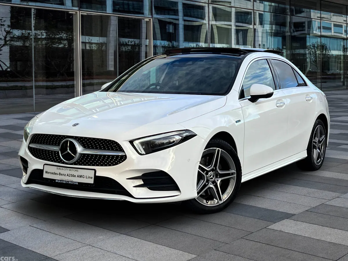 Mercedes-Benz A-Class Saloon, Petrol Plug-in Hybrid, 2023, White
