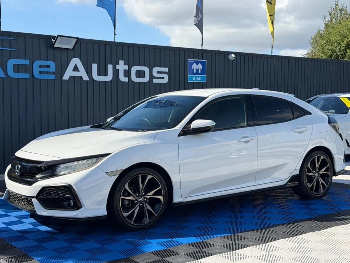 Honda Civic Saloon, Petrol, 2019, White