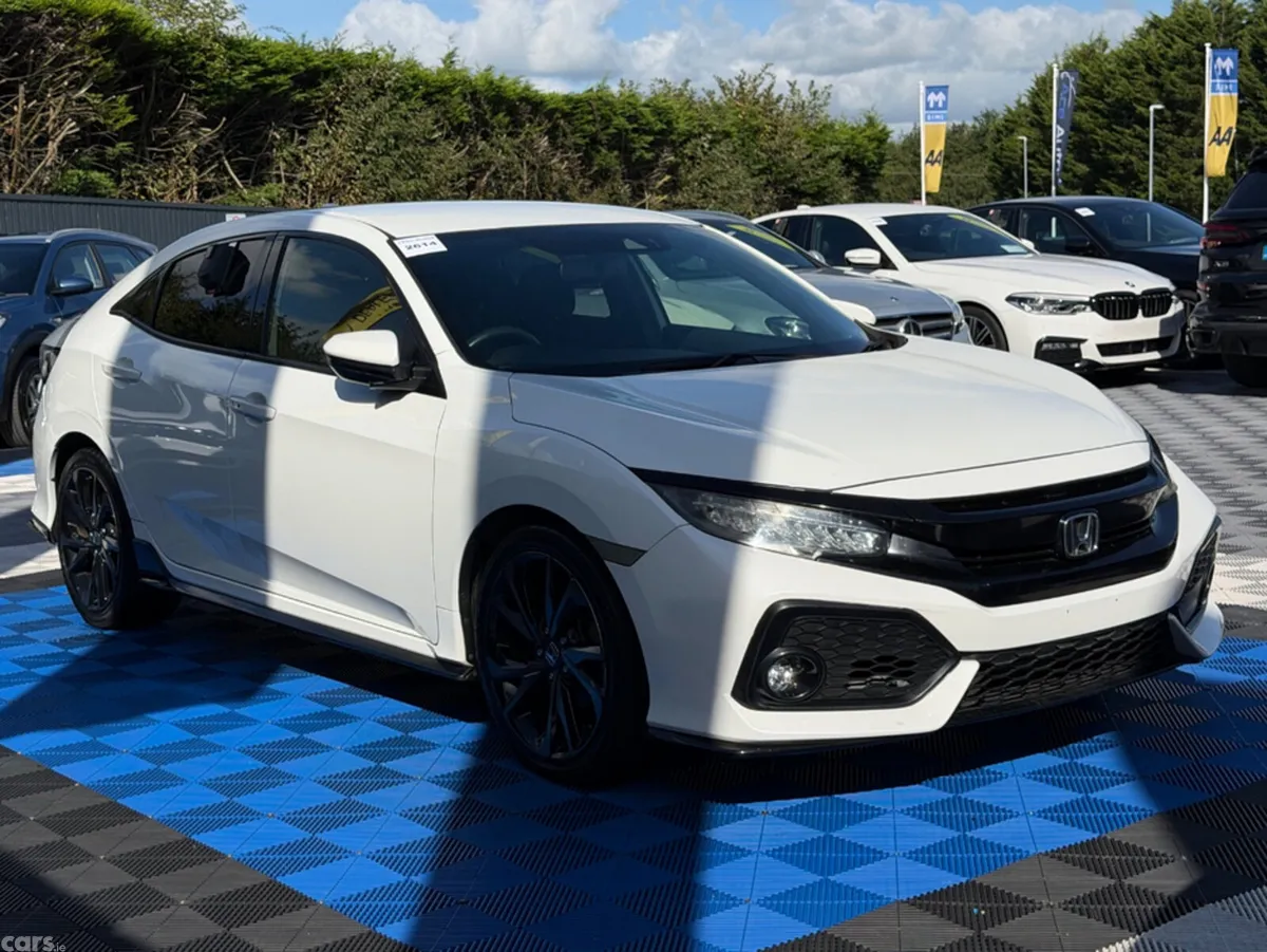 Honda Civic Saloon, Petrol, 2019, White