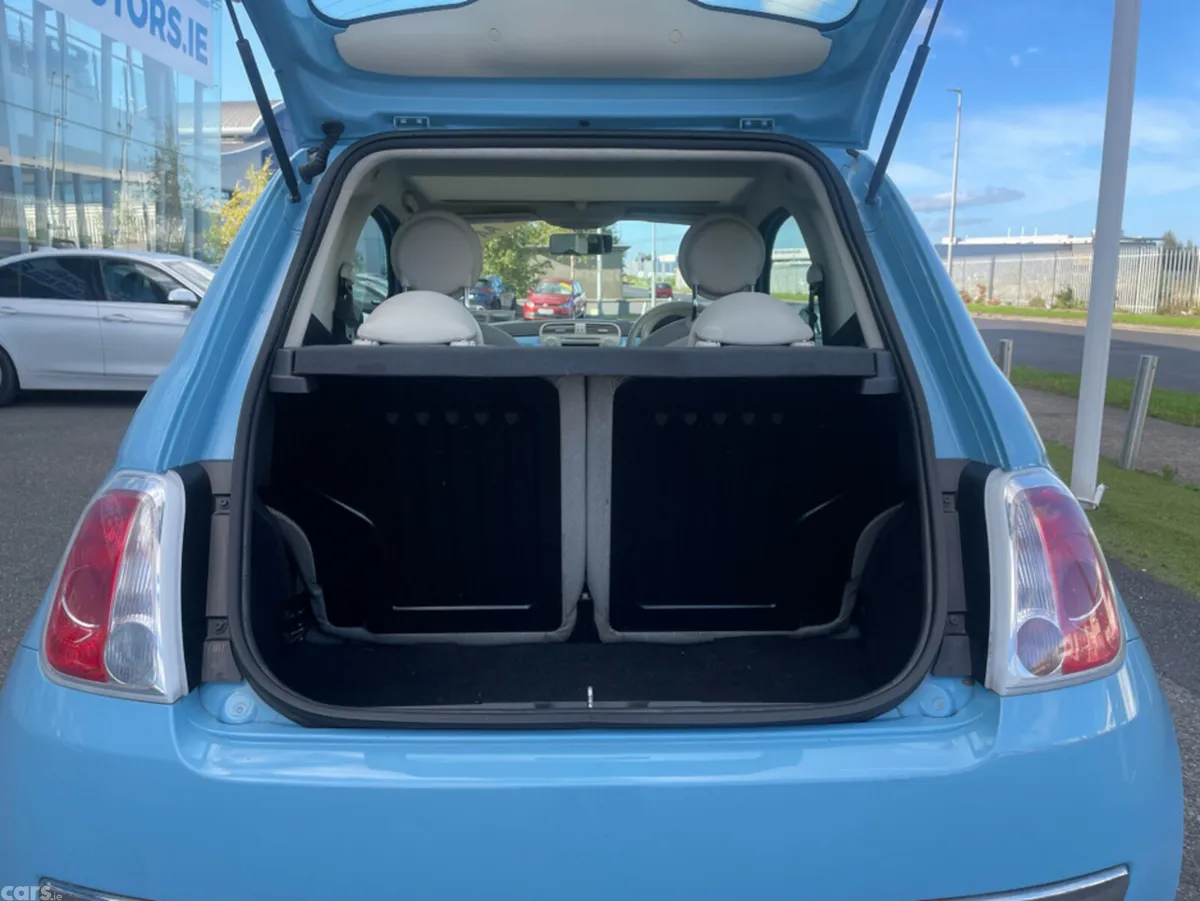 Fiat 500 Hatchback, Petrol, 2014, Blue
