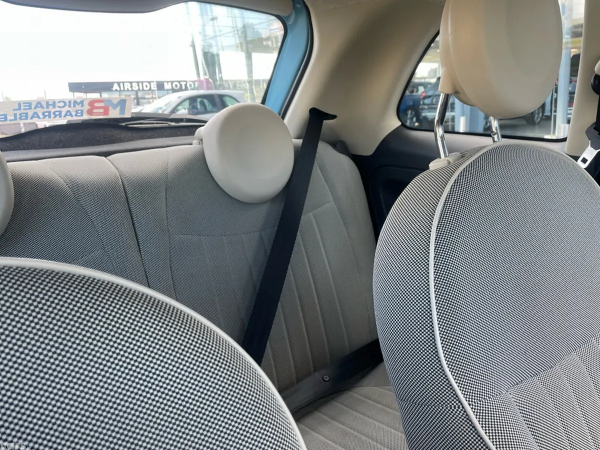 Fiat 500 Hatchback, Petrol, 2014, Blue