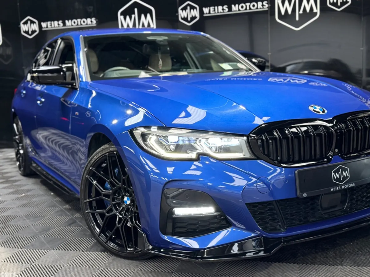 BMW 3-Series Saloon, Petrol Plug-in Hybrid, 2019, Blue