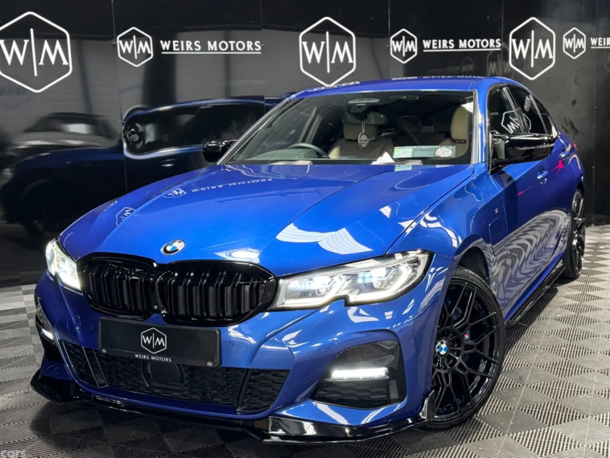 BMW 3-Series Saloon, Petrol Plug-in Hybrid, 2019, Blue