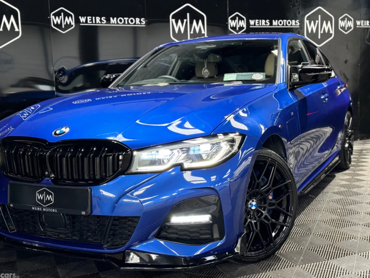 BMW 3-Series Saloon, Petrol Plug-in Hybrid, 2019, Blue
