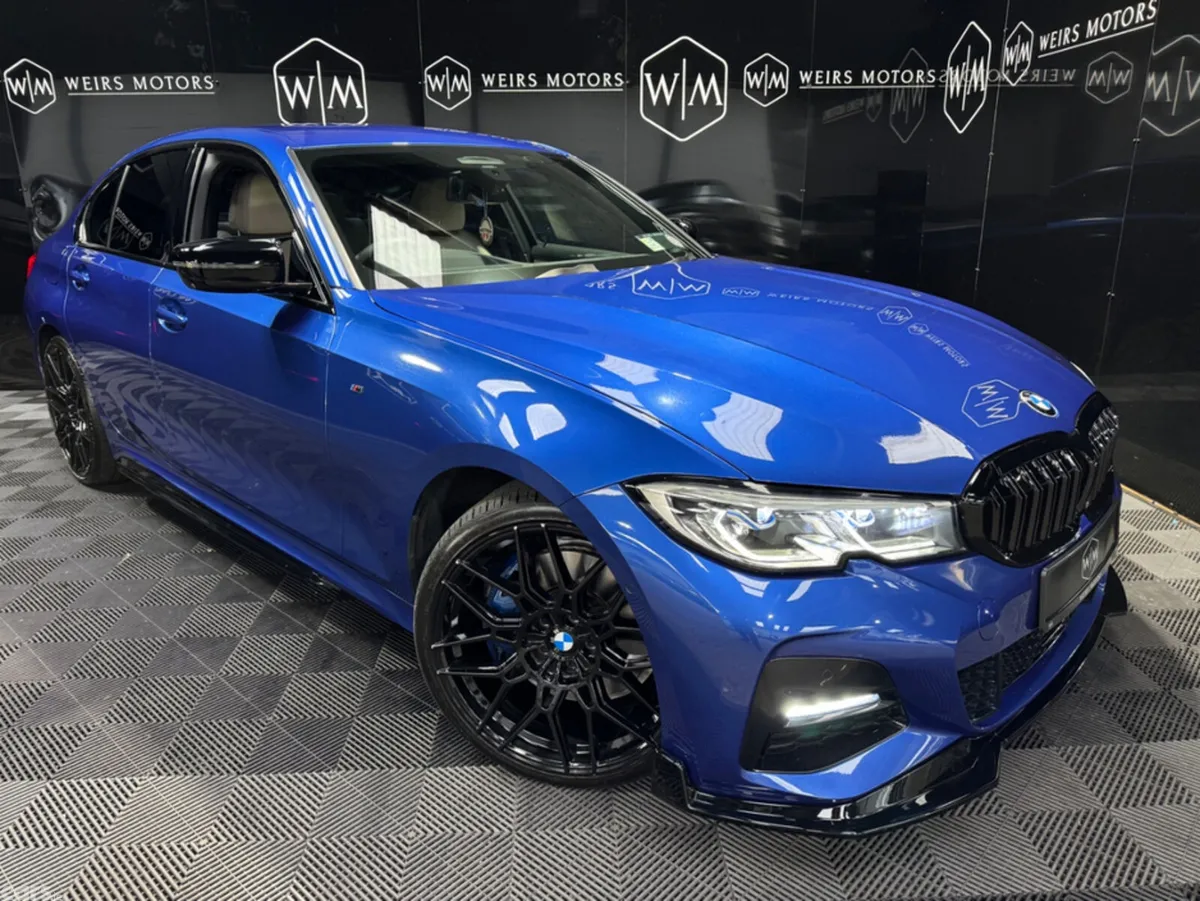 BMW 3-Series Saloon, Petrol Plug-in Hybrid, 2019, Blue