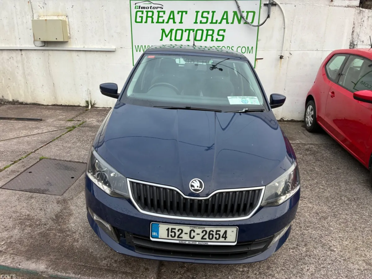 Skoda Fabia Hatchback, Petrol, 2015, Blue