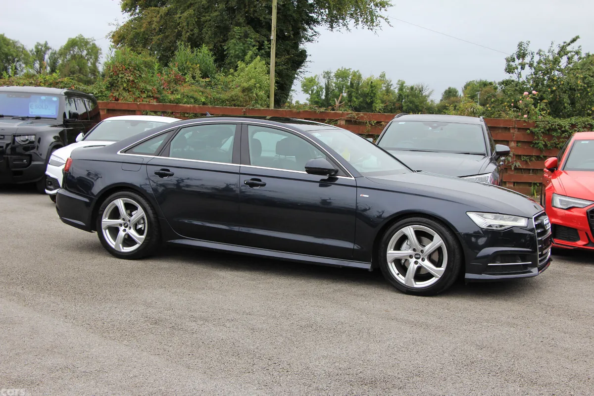Audi A6 Saloon, Diesel, 2017, Blue