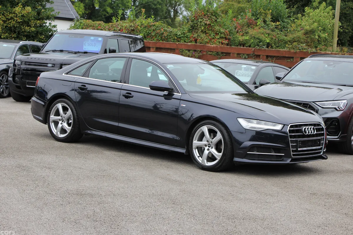 Audi A6 Saloon, Diesel, 2017, Blue