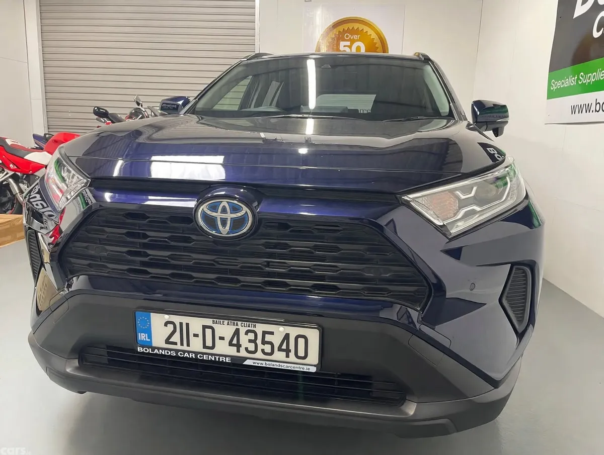 Toyota RAV4 SUV, Petrol Hybrid, 2021, Blue