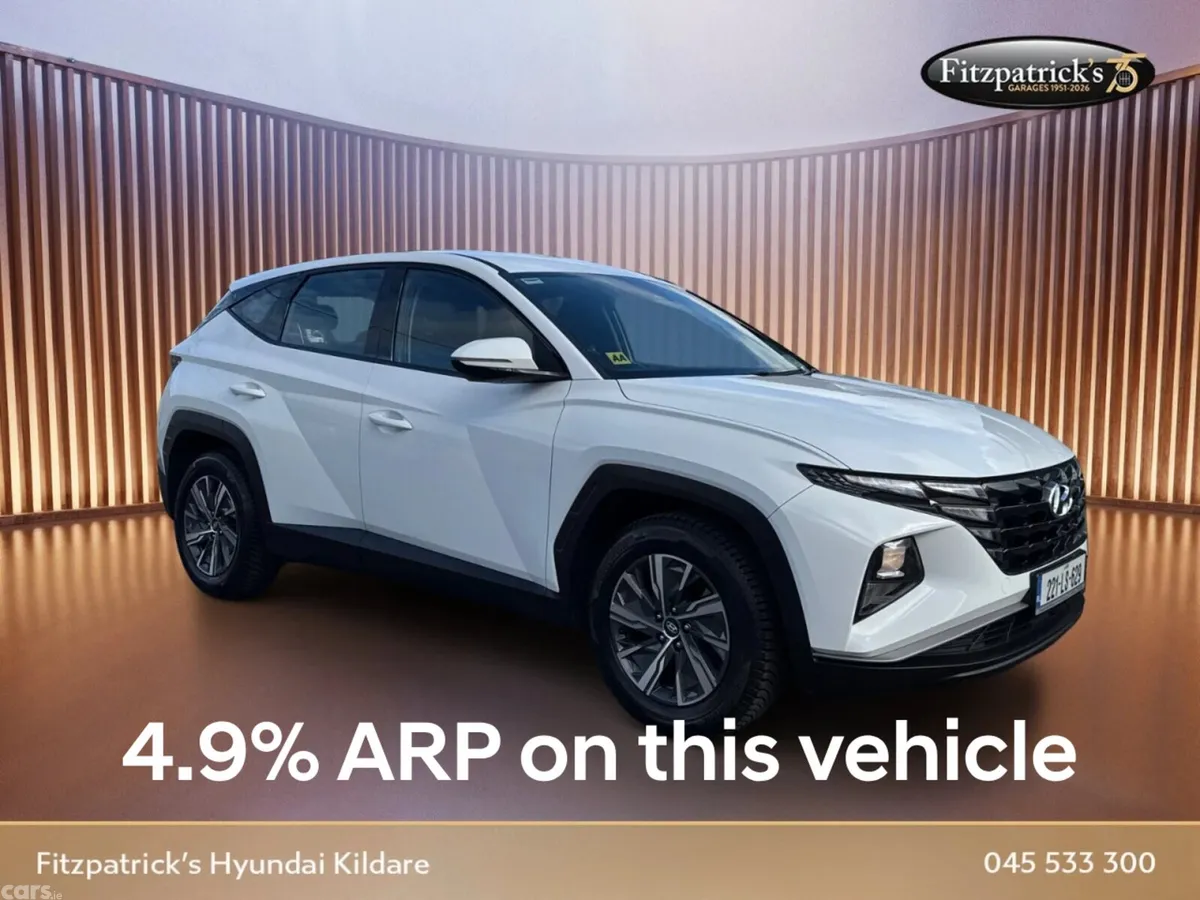 Hyundai Tucson SUV, Diesel, 2022, White