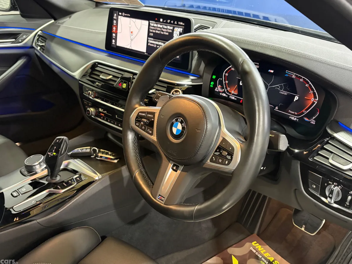 BMW 5-Series Saloon, Diesel, 2023, Black
