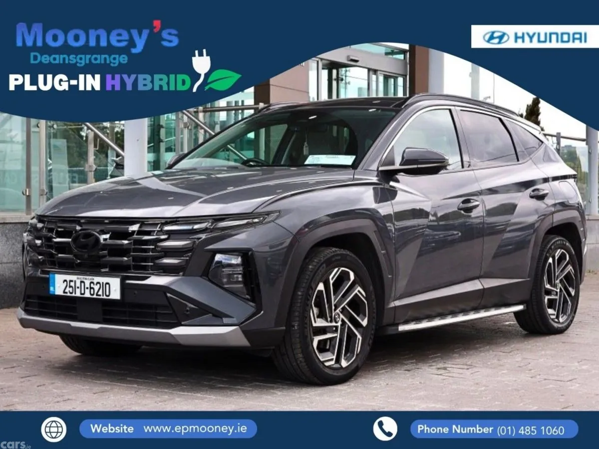 Hyundai Tucson SUV, Petrol Plug-in Hybrid, 2025, Grey