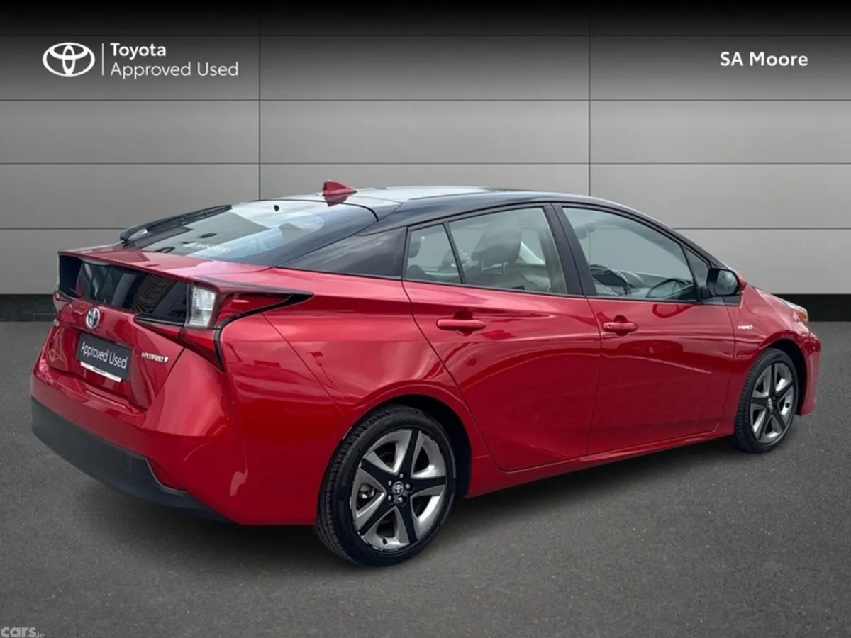 Toyota Prius Hatchback, Petrol Hybrid, 2020, Red