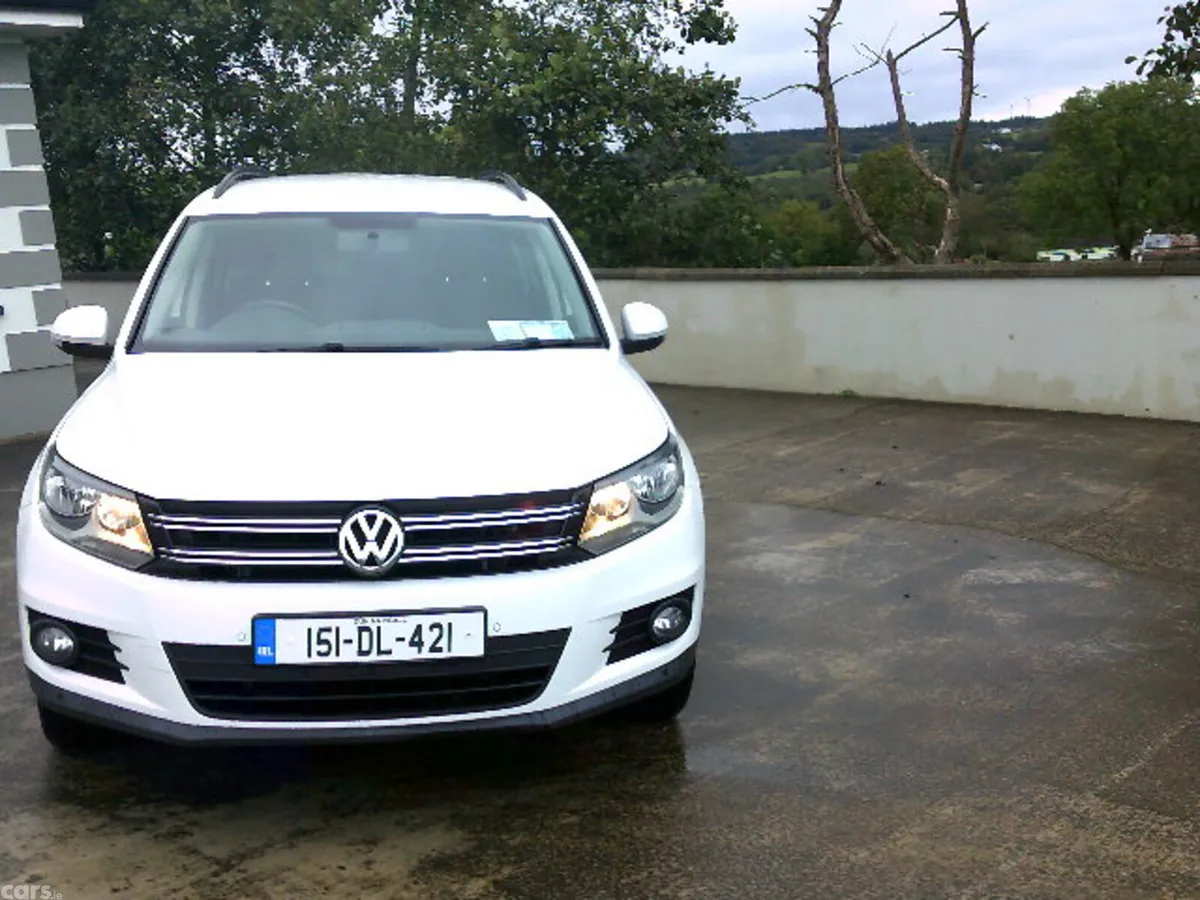 Volkswagen Tiguan SUV, Diesel, 2015, White