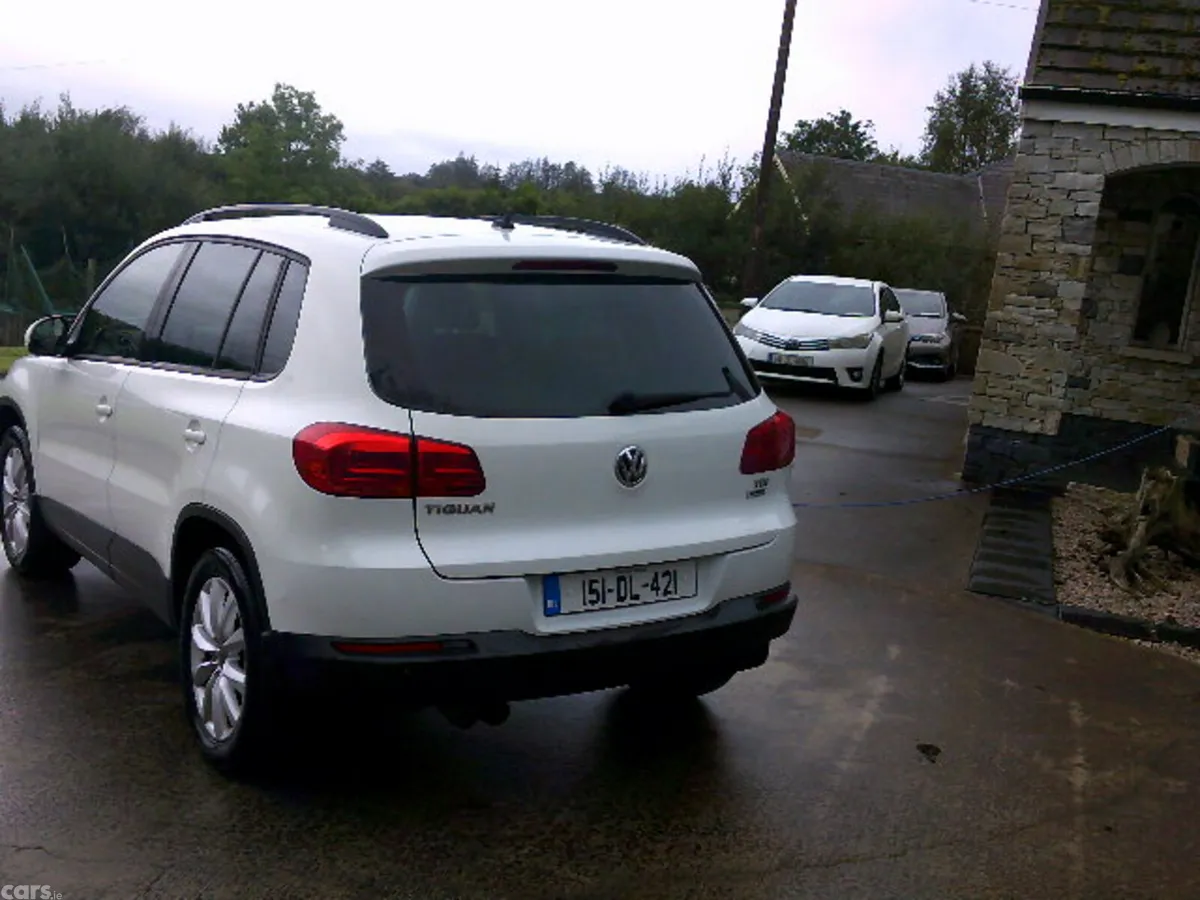 Volkswagen Tiguan SUV, Diesel, 2015, White