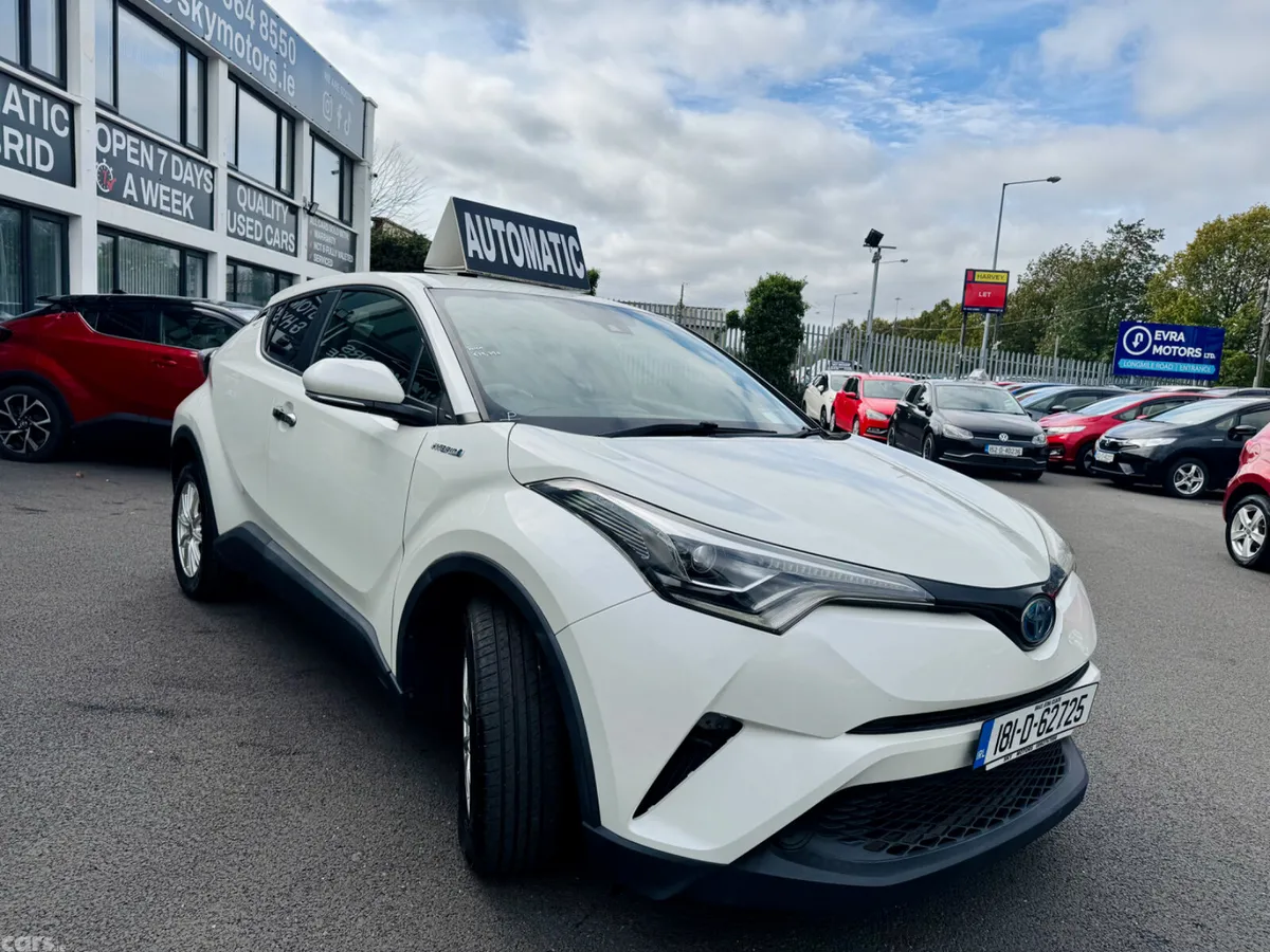 Toyota C-HR Hatchback, Petrol Hybrid, 2018, White