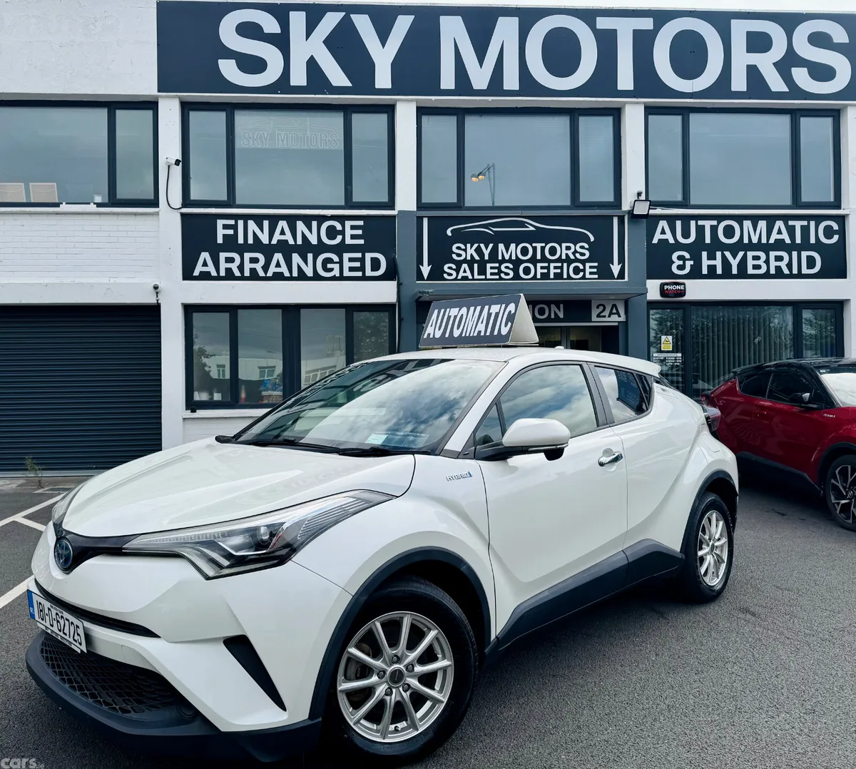 Toyota C-HR Hatchback, Petrol Hybrid, 2018, White
