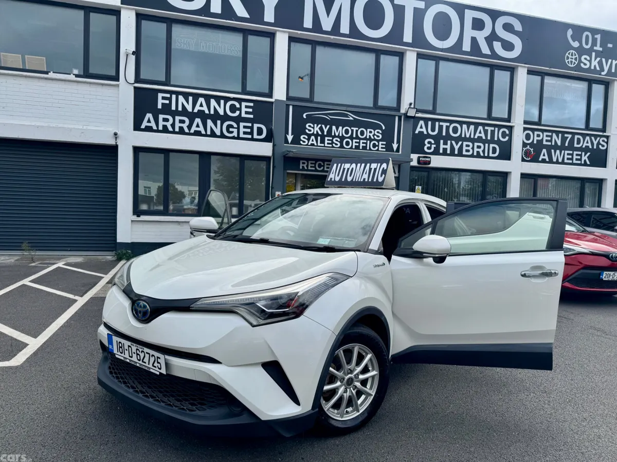 Toyota C-HR Hatchback, Petrol Hybrid, 2018, White