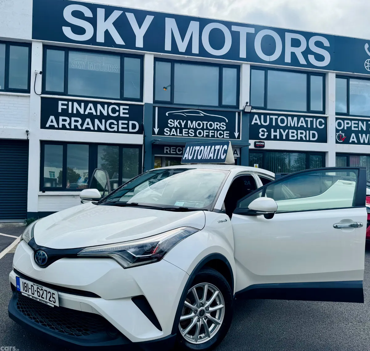 Toyota C-HR Hatchback, Petrol Hybrid, 2018, White