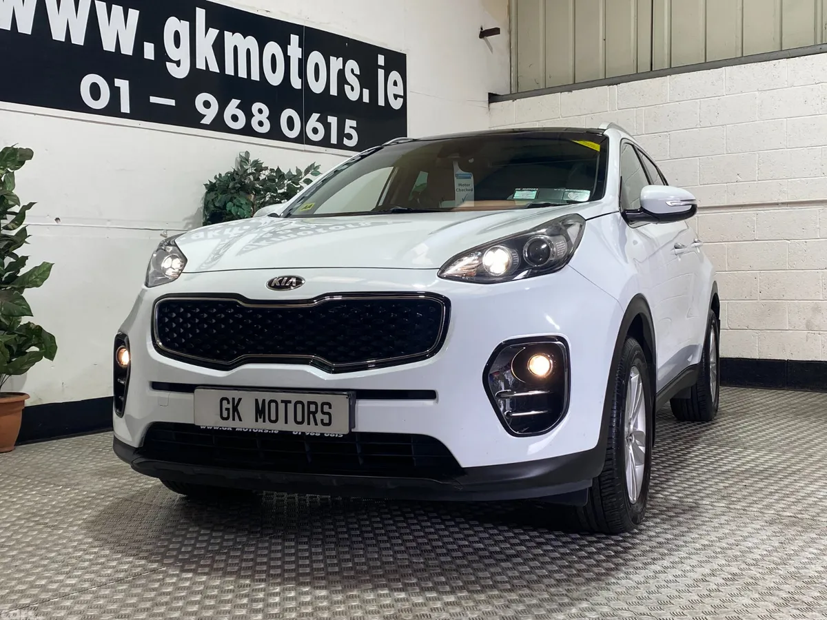 Kia Sportage SUV, Diesel, 2017, White