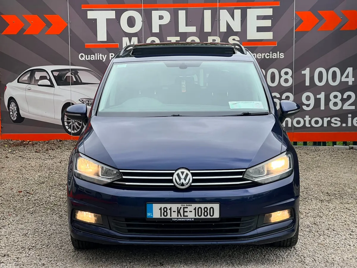 Volkswagen Touran MPV, Diesel, 2018, Blue