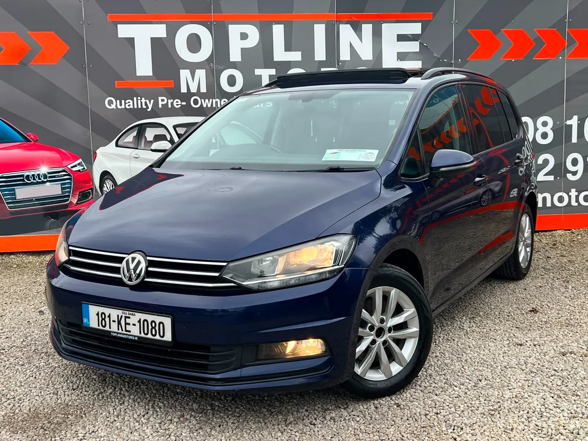 Volkswagen Touran MPV, Diesel, 2018, Blue