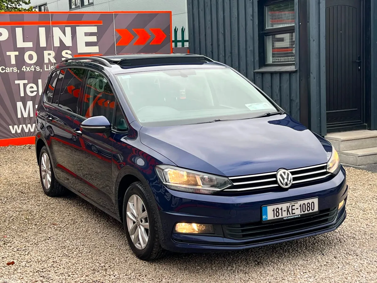 Volkswagen Touran MPV, Diesel, 2018, Blue