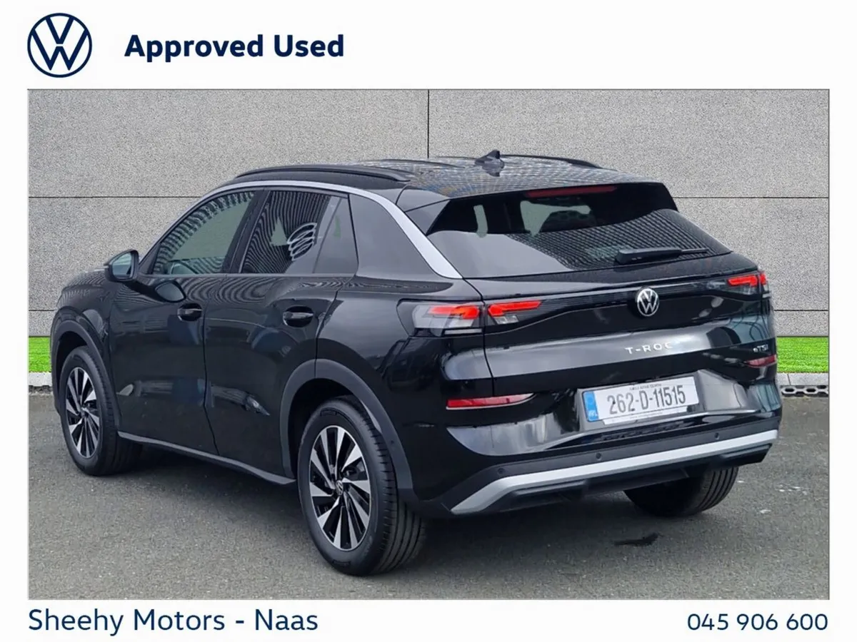 Volkswagen T-Roc SUV, Petrol, 2026, Black