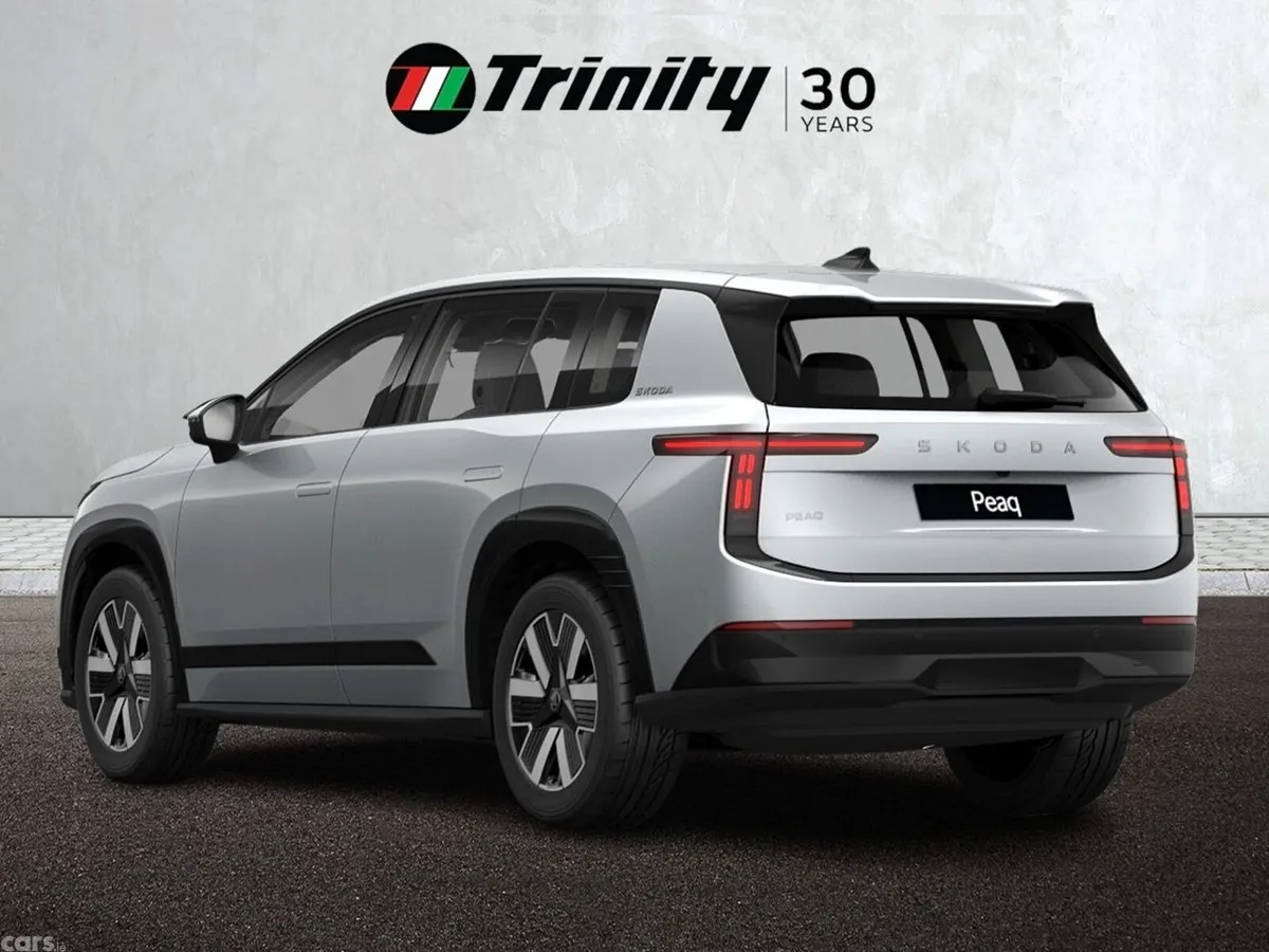 Skoda Peaq SUV, Electric, 2027, Silver