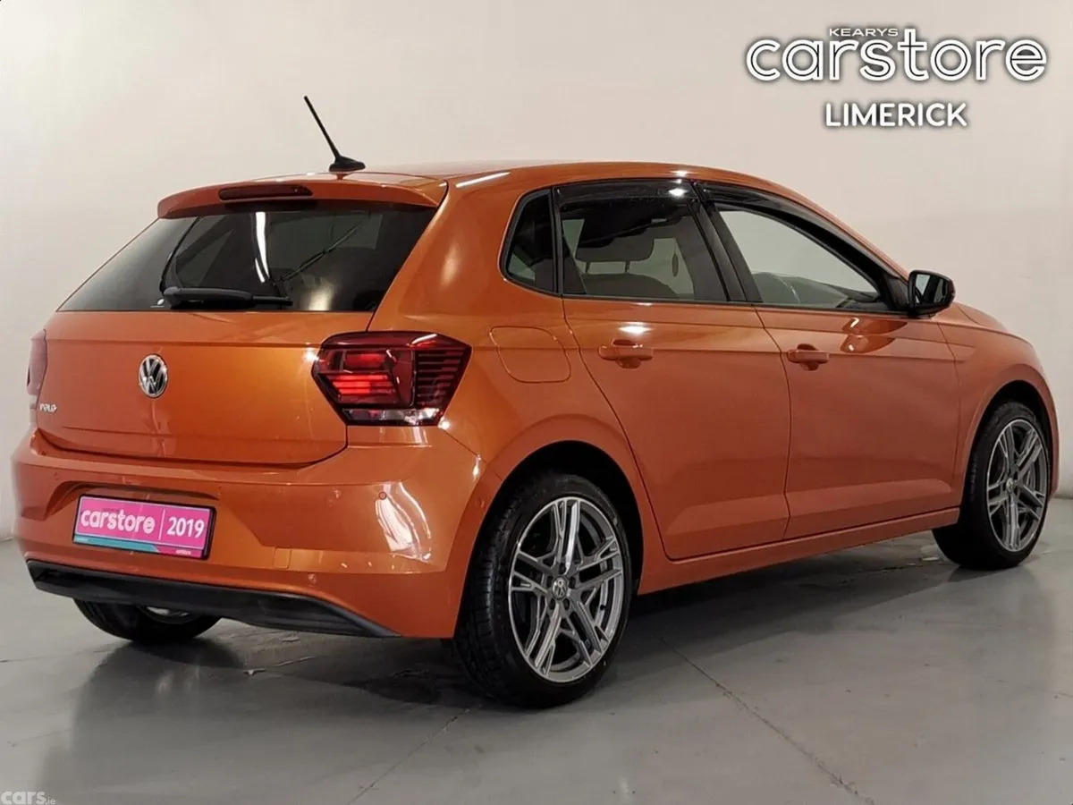 Volkswagen Polo Hatchback, Petrol, 2019, Orange
