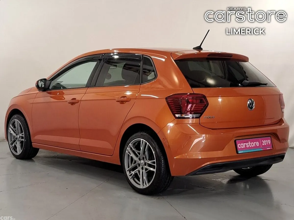 Volkswagen Polo Hatchback, Petrol, 2019, Orange