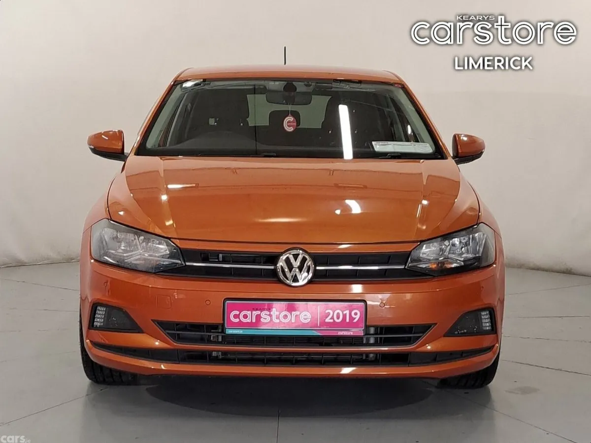 Volkswagen Polo Hatchback, Petrol, 2019, Orange