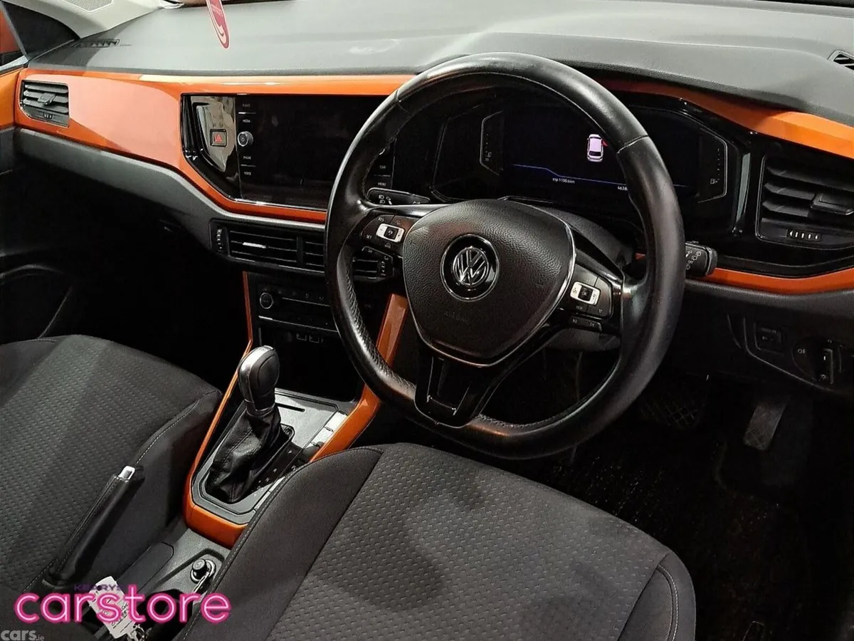 Volkswagen Polo Hatchback, Petrol, 2019, Orange