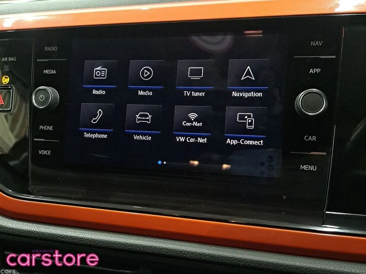 Volkswagen Polo Hatchback, Petrol, 2019, Orange