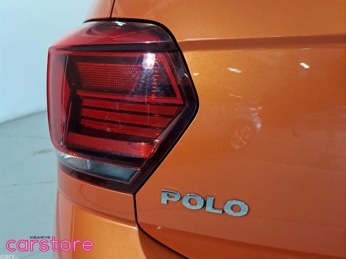 Volkswagen Polo Hatchback, Petrol, 2019, Orange