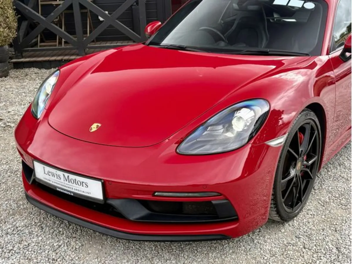 Porsche Cayman Coupe, Petrol, 2021, Red